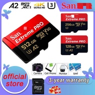 SanDisk+Free Send Adapter+Card ReaderMemory Card Original Use For CCTV /128GB/256GB/512GB/1TB/2TB Mi