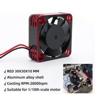 RCZIPROY RC 25mm 30mm 35mm 40mm 50mm Fan Cooling Fan RC Creeper 1/10 1/8 1/5 540 550 3650 Motor Brus