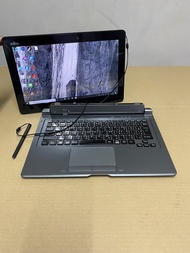 แท็บเล็ต 2in1พร้อมคีย์บร์อดและปากกาตรงรุ่น Fujitsu ArrowsTab Q616/P Intel CoreM m3-6y30(RAM:4GB/SSD:128GB) ขนาด13นิ้ว