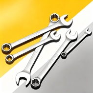 [JTZB] Combination Wrench Set High Hardness 43.5HRC Heat Treated Open End & Box End Spanner For Auto