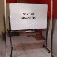 Magnetic 90 x 120 cm standing Whiteboard