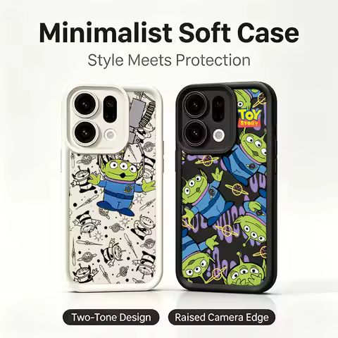 Toys Storys Aliens Shockproof Phone Case For OPPO A5 A6 Pro A5X A6X A16 A17 A54 A57 A60 A73 A77 A79 