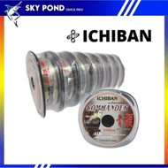 Inchiban Commander 70% Fluorocarbon Monofilament Fishing Line/Tali Tangsi Ichiban 100m 4/6/8/10/15/2