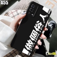 Case Oppo A55 - Eksotik - Casing Oppo A55 - Motif Lucu Aesthetic - Kesing Oppo A55 - Silikon Karet L