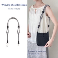 78/100CM Hand Woven Replacement Crossbody Bag Strap，multicolor Bag shoulder strap，Fit for hermes eve