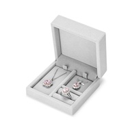 Oirlv Jewelry Box Wedding Necklace Ring Multifunctional Gift Box Portable Travel Jade Gold Storage B