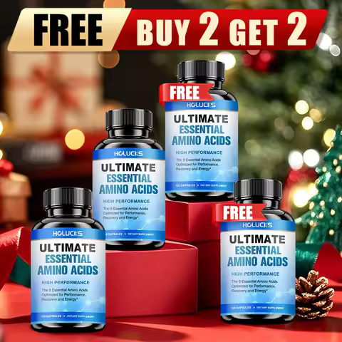 HOLUCKS Ultimate Essential Amino Acids Supplement, Support Muscle Repair, Recovery & Boost Energy fo