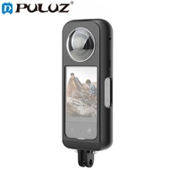 For Insta360 X3 PULUZ Metal Protective Cage Rig Housing Frame with Lens Protector