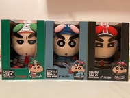 蠟筆小新 幪面超人 假面騎士 1號 黑日 No.1 V3 Black 8” plush 毛公仔 Kamen rider masked crayon shinchan 非bandai