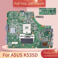 For ASUS K53SD REV.2.0 HM65 motherboard Mainboard full test 100 work