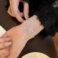 1pc Starry Sky Clover Bracelet, 2025 New Style For Women, Luxury Niche Design, High-End Jewelry, Ver