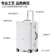 ALI🍒Swiss Army Knife Suitcase Band Cup Holder Aluminium Frame Luggage Universal Fashion Suitcase Suitcase with Combinati