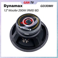 (1pc)  Dynamax GD30MII 12" 250W 8Ω Woofer Karaoke Speaker Unit 12 Inch GD30M GD-30M GANTV