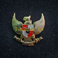 Garuda INDONESIA BROS PIN 3 CM GOLD PLATED