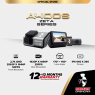 Mohawk Dashcam A400s Front n Rear DVR Car Recorder Dual Channel 2.7K QHD 1944P Dash Cam