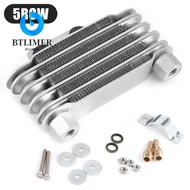 5 Rows Aluminum Oil Cooler 65ml Durable Motorcycle Engine Radiator For 100-250CC Dirt Motor