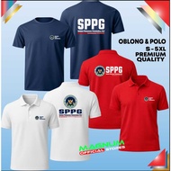 T-Shirt POLO Shirt Logo SPPG Nutrition Body BGN MBGNasional Short Sleeve Collar and Oblong Tshirt S 