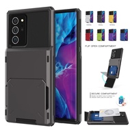 Anti-Impact Flip Wallet Case With Card Holder For Samsung Galaxy Note 20 20Ultra Note10 10 + Note9 Note8