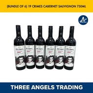 (Bundle of 6) 19 Crimes Cabernet Sauvignon 750ml