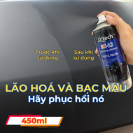 Xịt phục hồi nhựa nhám dưỡng bóng làm mới nhựa không màu O’tech BX-12 Plastic Polish