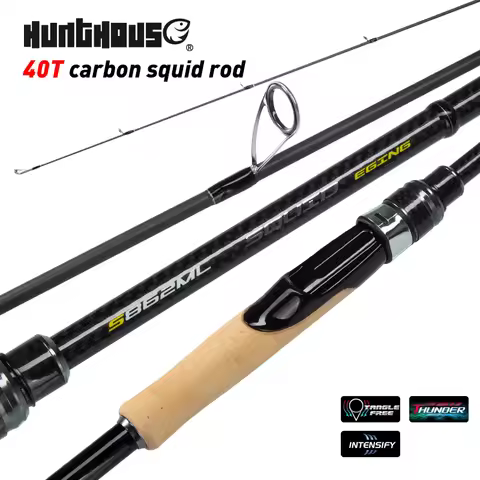 Hunthouse Squid Octopus Fishing Rod 2.7m Lure WT 7-30g 40T High Carbon ML Fuji Rod For Cuttlefish Oc