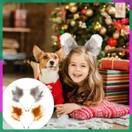 Ears Headband Kids Hair Accessories for Girls Adorable -wears Halloween 2 Pcs jinduo