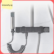 【KNWH】Two-Function Bidet Faucet Toilet High-pressure Spray Head G1/2 Toilet Spray Head