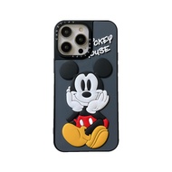 3D silicagel CASETI phone case for iPhone 15 15pro Plus 15promax 14 14pro 14promax iPhone 13 13promax case Mickey soft case for 12 12promax for iPhone 11 case high-quality non-slip