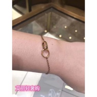 18K GOLD Surrogate Shopping  Love Women's 18K Gold Bracelet Jewelry Bracelet Hand Jewelry Sweet