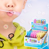 48Pcs Mini Bubble Stick Bubble Wand Outdoor Toys for Kids Bubble Maker Baby Toys Bubbles Stick