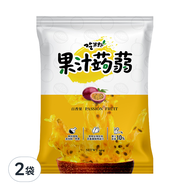 吃果籽 果汁蒟蒻 百香果  240g  2袋