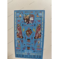 DanDaDan bold party Ayase Momo modified car model water sticker DIY Hot Wheels minigt Tamiya