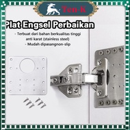 Cabinet Door Hinge Plate Repair Tool Hinge Strengthener Hinge Plate