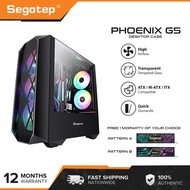 Segotep Phoenix G5 PC Case (ATX / M-ATX / ITX supported) (Cooling Fan, Graphics Card, Motherboard No