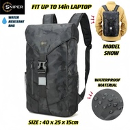 [SCENTED WITH PERFUME] High Quality Water Resistant SNIPER 16 Liter Backpack School Bag Size: 40x35x