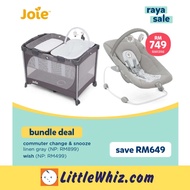 Joie: Commuter Change & Snooze + Joie Wish Bouncer BUNDLE