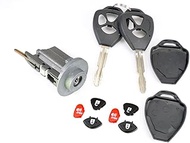 PT Auto Warehouse ILC-572L - Ignition Lock Cylinder, with Keys - with Base Package, for Vehicles wit