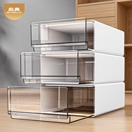 Office Desktop Storage Box Drawer Type Industrial Position a4 File Organizer Transparent Storage Box