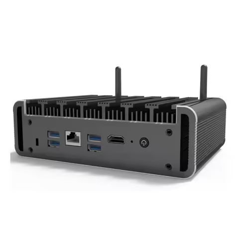 6/7th Generation I3/i5/i7 Mini PC 6 LAN 2 DDR4 Fanless OPNsense Firewall VPN Server Used Stock Indus