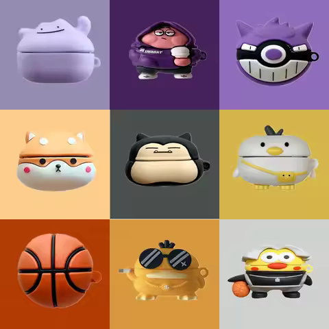 Pokemon For Samsung Galaxy Buds FE Case Cute Cartoon Silicone Earphone Case For Samsung Buds 2 Live 