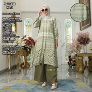 Baru NMR by Namira set stelan tunik kulot motif etnik LR premium