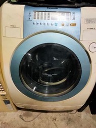 二手中古國際13公斤變頻滾筒洗衣機，洗脫烘洗衣機，型號NA-V130RDH，2010年，保固3個月