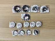 鬼滅之刃 蛇柱 風柱 蟲柱 Kuji襟章