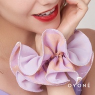 Oyone Paris | Retro Diamond Fannie Scrunchy | Hair Tie | Rubber Band | Getah Rambut | 发圈