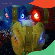 Children's toy barongsai mask led