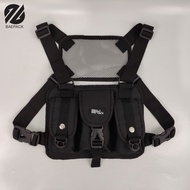 Tas Dada / Chest Bag Savero baepack / Tas dada Pria/ Chest bag cowok / Hitam