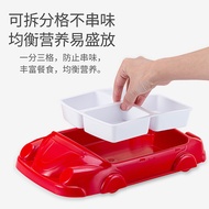 Divided plate, fast food plate, kindergarten children's divided meal plate, household plate, kinderg