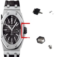 Watch Accessories Adapt to AP Rubber Screw Head Royal Oak Offshore Series Diver Watch Crown