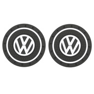 2 cái khay đựng trên ô tô cốc nước khe cắm thảm chống trượt cốc nước miếng lót cốc phụ kiện nội thất