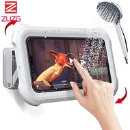 ZUZG Upgraded 480° Rotating Shower Phone Holder Waterproof Case with Touch Screen ,Shower Accessorie